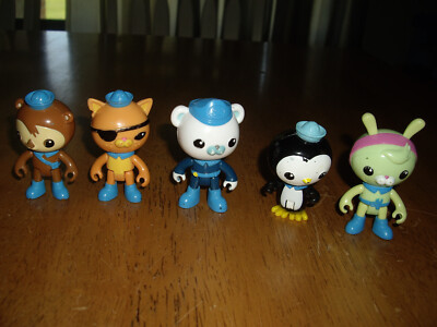 Tweak The Rabbit EUC 5 Octonauts Figures Kwazii Barnacles Peso Tweak Rabbit | eBay