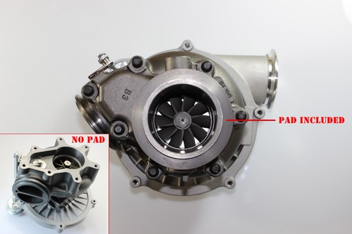 Turbocompresor FORD Powestroke 7.3 99.5-03 GTP38 alto flujo sin EBPV placa de escape - Imagen 2 de 5