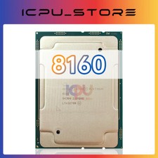 Intel Xeon Platinum 8160 SR3B0 2.1GHz 24Cores 150W LGA3647 CPU Processor