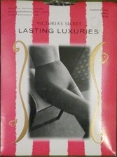 Victoria's Secret Lasting Luxuries Pantyhose - Almost Black - Size S - NIP