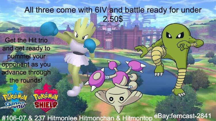 New Pokemon Go Event Will Feature Shiny Hitmonchan, Hitmonlee, and Hitmontop