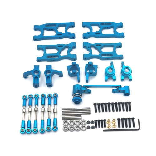 Swing Arm Steering Assembly For LC RACING 1/14 EMB-1H-dth-mth LC12B1 RC Upgrad3T - Picture 16 of 25