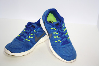 NIKE Lunar Tempo 2 Running Shoes Mens Sz 9.5 Blue