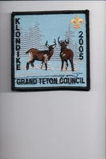 2005 Grand Teton Council Klondike patch