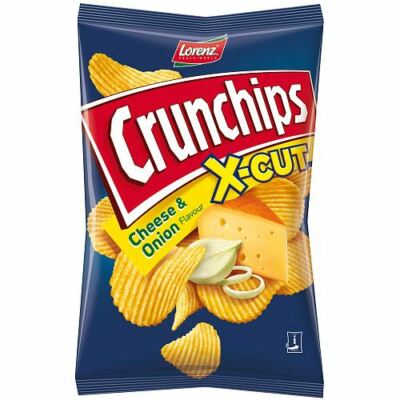 Lorenz X Cut Cheese & Onion - 150g - Pack of 3