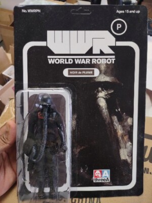 ASHLEY WOOD 3A Toys 1/12th Adventure World War Robot Noir