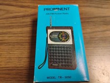 Prominent TR-5050 AM/FM Pocket Radio - New Old Stock