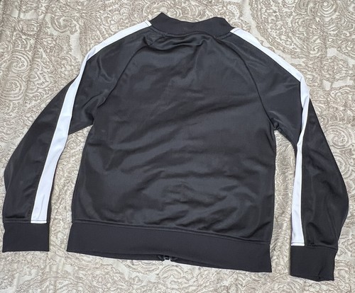 Fila Youth Small Size 8 Black & White Full Zip Track Jacket Athleisure See Pics - Picture 4 of 5