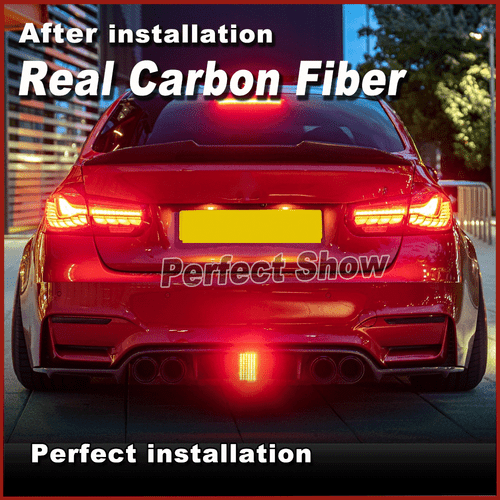 Difusor de carbono difusor trasero faldón trasero se adapta a BMW F80 M3 F82 F83 M4 2014-19 - Imagen 5 de 12