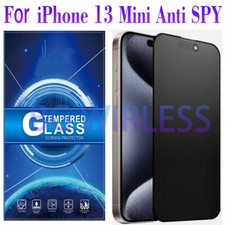 For Apple iPhone 13 Mini , Anti Spy Privacy Tempered Glass Screen Protector