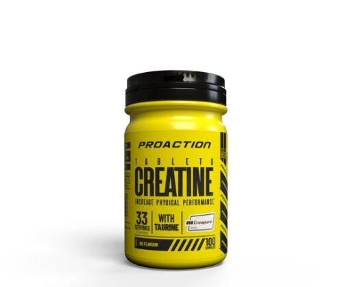 Proaction Creatine Creapure 100 Compresse - Aumento massa muscolare.