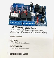 ALTRONIX ACCESS POWER CONTROLLER ACM4 12 TO 24 VOLT