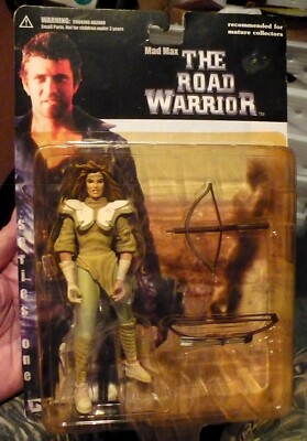 2000 N2 TOYS MAD MAX ROAD WARRIOR WOMEN WARRIOR FIGURE MOC