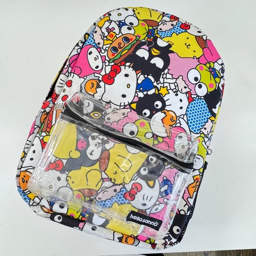 LOUNGEFLY SANRIO Hello Kitty and Friends Allover Canvas 12x16 Rucksack *Defekt* - Bild 20 von 20