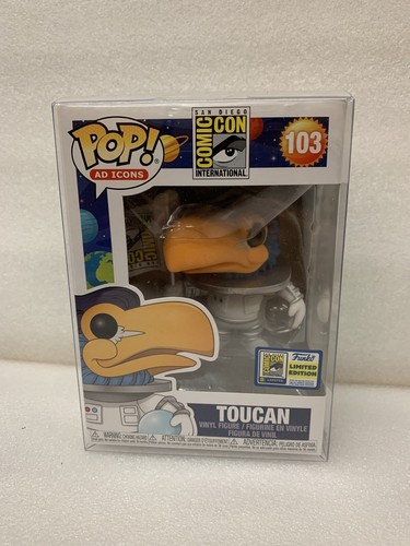 Funko Pop! Toucan Astronaut 2020 SDCC Exclusive #103 RARE Factory Error Look