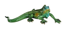 Deko Leguan Bartagame Eidechse Echse Drachen Gecko Lurch Figur Skulptur