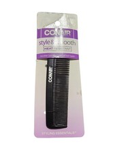 2010 Conair Style  Smooth Heat Resistant Pocket Comb Black 14391W
