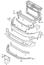 Retenedor genuino VW Polo Derby Vento-IND para alerón 6R0805915E9B9
