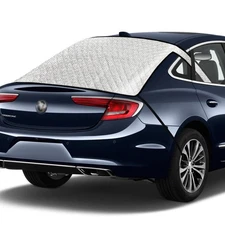 IC ICLOVER Car Rear Windshield Cover, 4-Layer Waterproof Back Window Protecto...