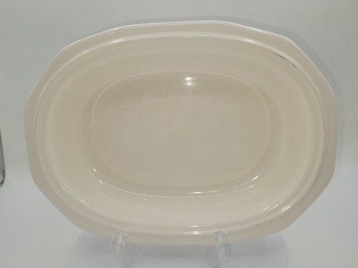 VTG Pfaltzgraff Heritage Oval Vegetable Bowl #015 White Stoneware