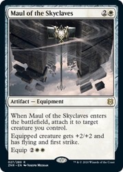 Maul of the Skyclaves - Zendikar Rising #27 Rare MTG