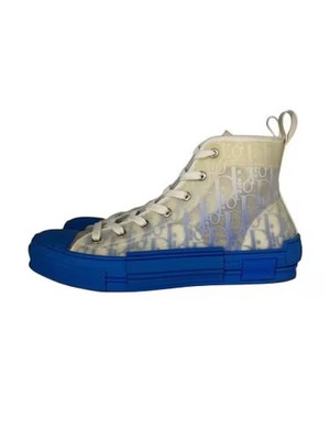 Dior Homme/B23/Oblique/High-top sneakers/Size 42/White/20EDC//