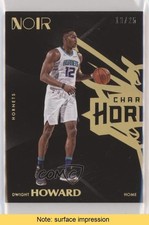 2017-18 Panini Noir Home Gold 13/25 Dwight Howard #8 HOF READ ly9