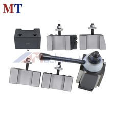 Quick Change Tool Post CA 250-444 Wedge Design Fits 14-20 Inch Lathe Swing