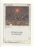 MTG REVISED: 1x NM Armageddon Magic the Gathering Card Destroy All Lands Vintage