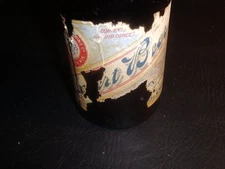 Circa 1900 Finke-Uhen Labeled Embossed Bottle, Burlington, Wisconsin