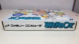Unused PAPER BOY Paperboy Nintendo Famicom Japan Import Free shipping FedEx DHL