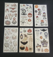 Lot of Halloween Temporary Tattoos