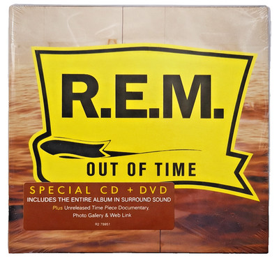 REM Out of Time CD + DVD-Audio 5.1 Surround NEW SEALED OOP