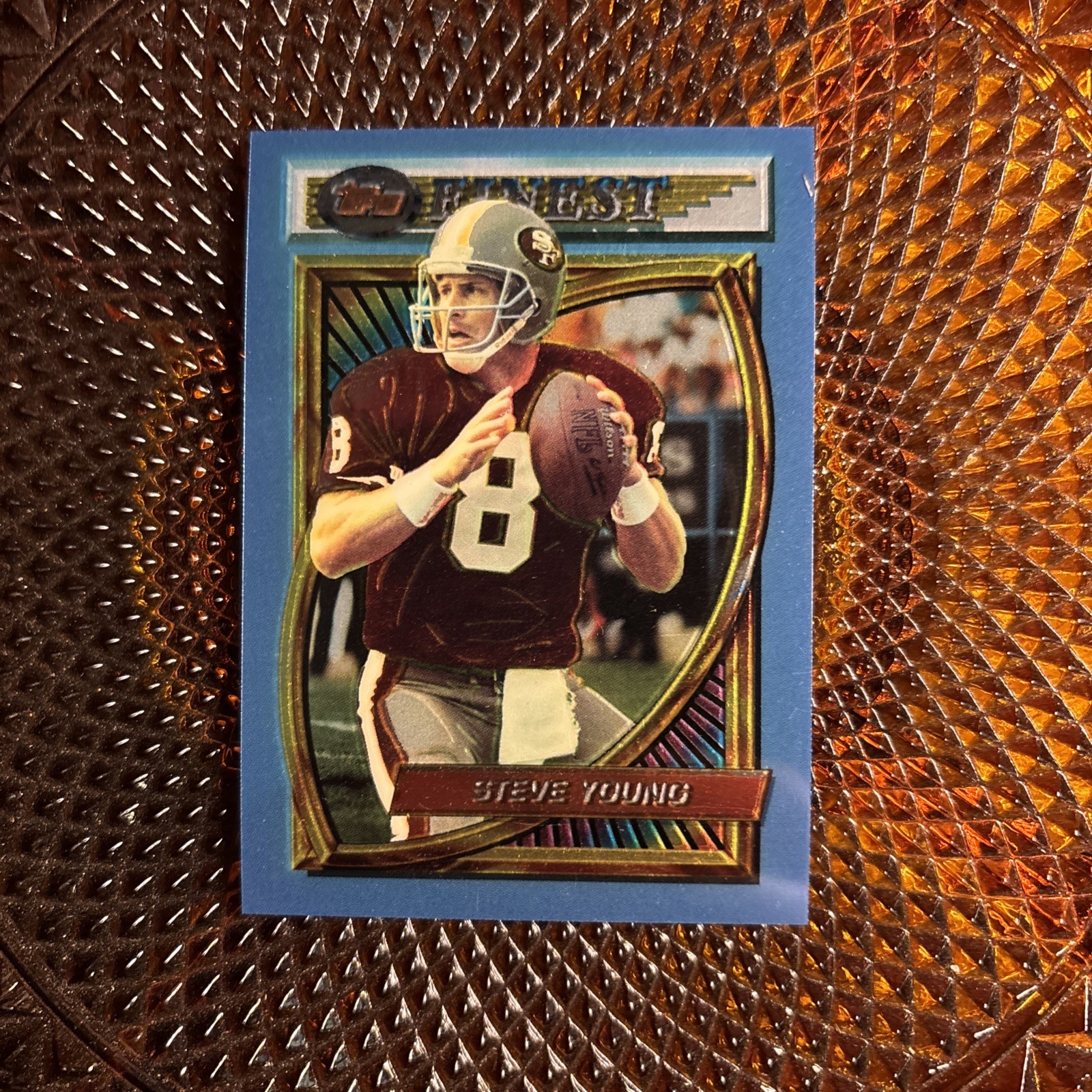 1994 Topps Finest - Steve Young #77
