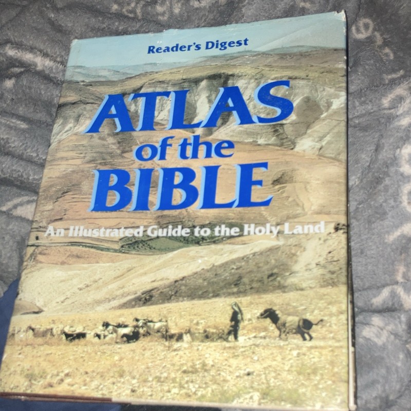 Reader's Digest Atlas of the Bible Illustrated Guide to the Holy Land HC 1981