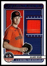 2023 Panini Stars & Stripes #U18-AH Allard Helms World Cup Netherlands Materials
