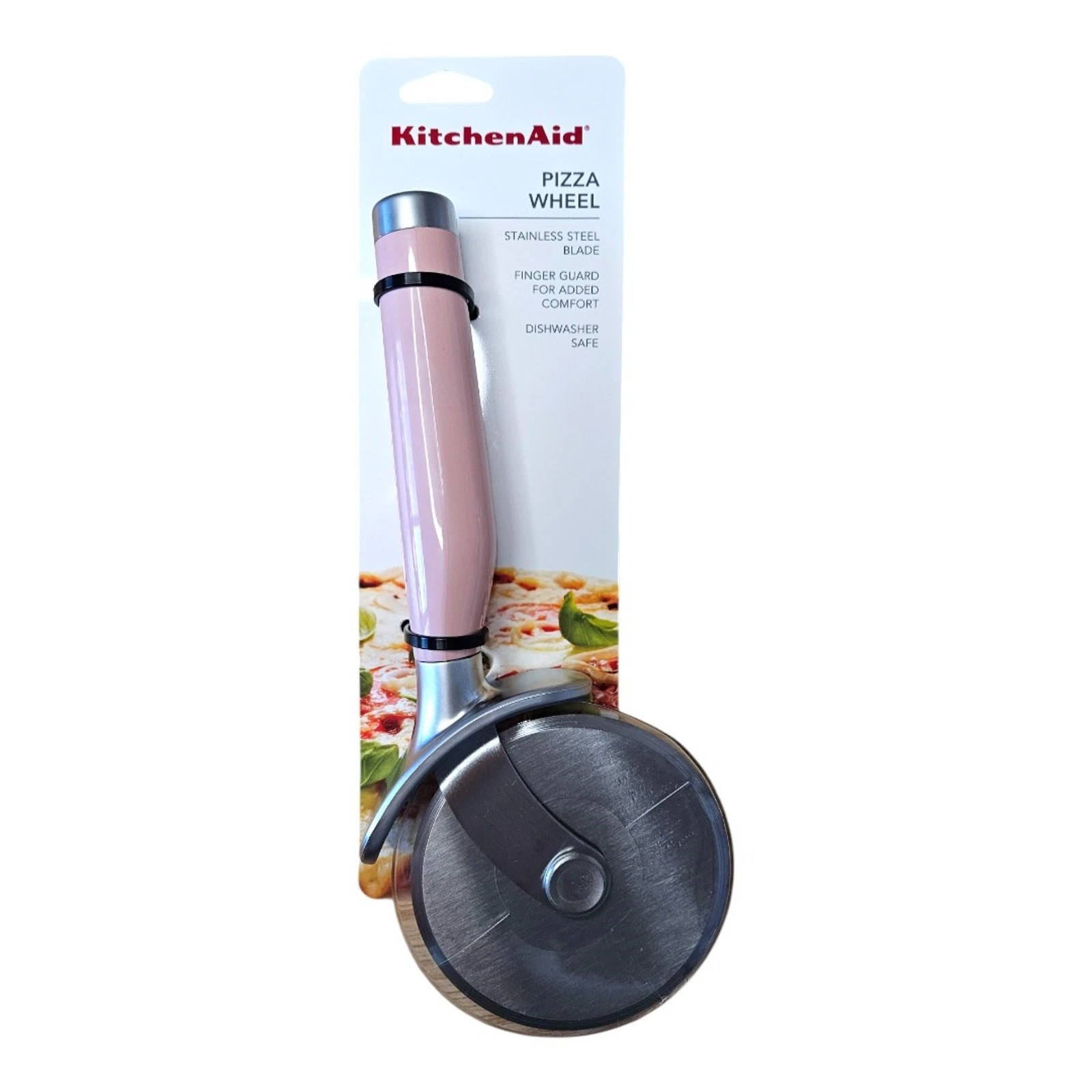 NEW KitchenAid Classic Pizza Wheel in Dried Rose [Pink]
Opens in a new window or tab