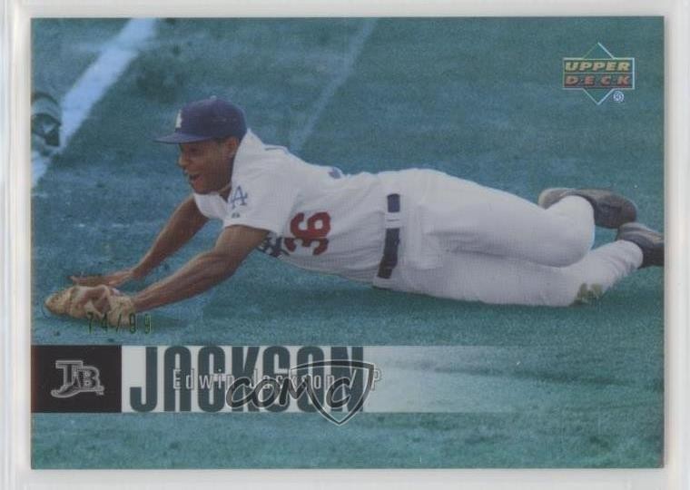 2006 Upper Deck Special F/X Green 74/99 Edwin Jackson #441 0b2