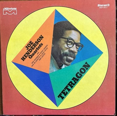 JOE HENDERSON QUARTETS Tetragon JACK DE JOHNETTE 1969 MILESTONE LP VG+