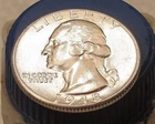 1948     Brilliant Uncirculated  Quarter 90% SILVER    Blazing  Luster #408 ~ 7