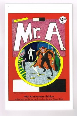 Mr. A. 4, Steve Ditko, 2015 reprint, light bend