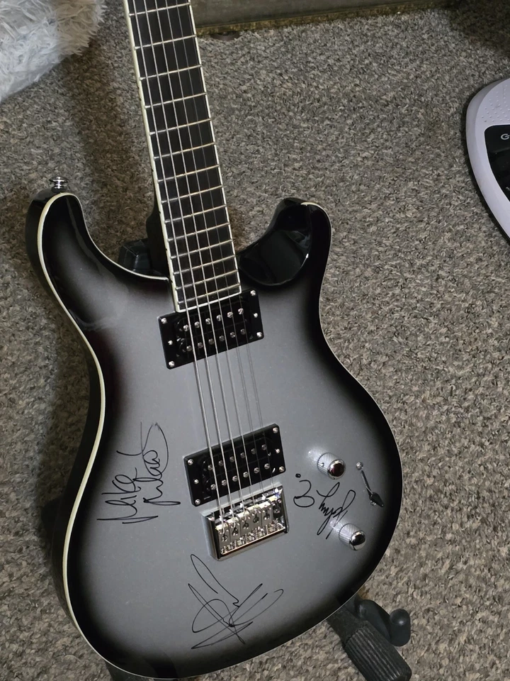 PRS SE Mike Mushok Baritone Silverburst Electric Guitar with Gig Bag -Never Used - Image 2 of 2