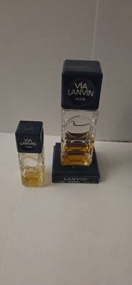 LANVIN Vintage 2er Set Flaschen