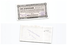 (b78152a1174)   s&uuml;ddeutsche Klassenlotterie , lotterielos, Fabrikant Silber