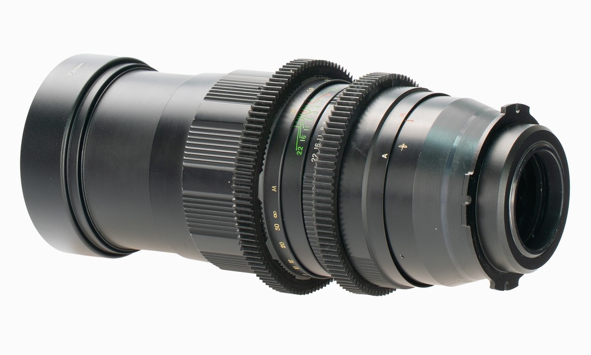 Jupiter-21M 200mm F4 Vintage Cine Mod Prime Telephoto Lens | Arri