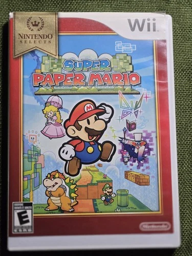 Super Paper Mario Nintendo Wii With Case + Manual (TESTED [works  perfectly])