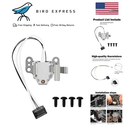Heating Assembly Kit for Flashforge AD5X 3D Printer Hot End w Heating Component