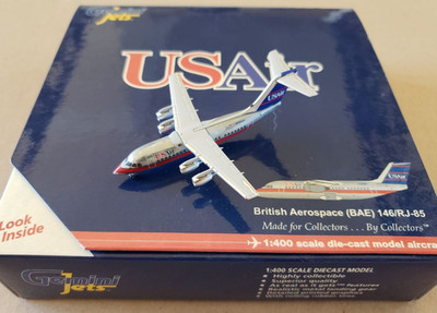 1:400 BAe 146-200 / Avro RJ85 USAir N184US Gemini Jets