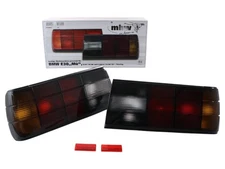Original black MHW tail lights tail lights for BMW 3 Series E30 FL from 09/1989
