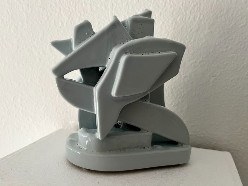 Original Abstract Sculpture No Reserve Neo Constructivism Cubism Modernism OOAK